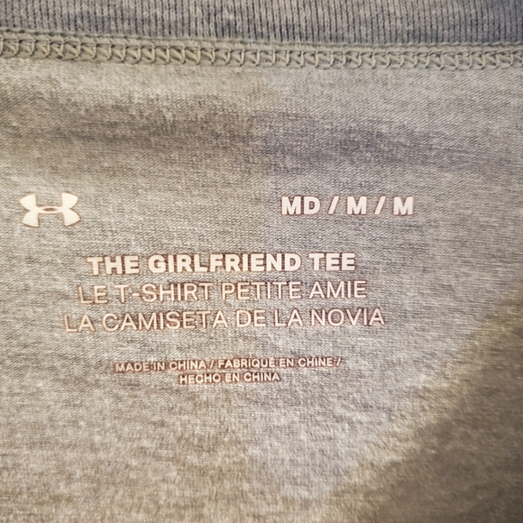 Under armor Rock Shirt Women's Medium Blood Sweat Respect - Picture 4 of 4